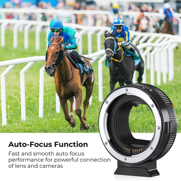 Автофокусный адаптер K&F Concept Canon EF на EOS R (EF-S на RF) для EOS RP R R6 R5 (KF06.520)