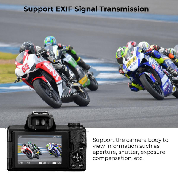 Автофокусный адаптер K&F Concept Canon EF на EOS R (EF-S на RF) для EOS RP R R6 R5 (KF06.520)