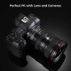 Автофокусный адаптер K&F Concept Canon EF на EOS R (EF-S на RF) для EOS RP R R6 R5 (KF06.520)