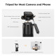 Легкий штатив K&F Concept 2-в-1 з пультом та тримачем для телефону max 4кг, h 190см (KF09.126)