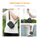 Сумка K&F Concept Urban Wander 1L — влагозащитная компактная сумка для камеры, лёгкая, с двумя вариантами ношения (Black) (KF13.167)