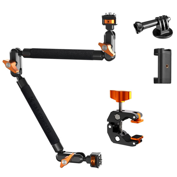Настільне кріплення K&F Concept Magic Arm 56 см для камери, смартфона, мікрофона та LED-світла (KF31.201)