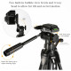 Алюминиевый штатив K&F Concept KF-TL2023 BLACK (KF09.012)