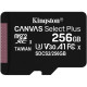 Карта пам'яті microSDXC (UHS-1) Kingston Canvas Select Plus 256Gb class 10 А1 (R-100MB/s)