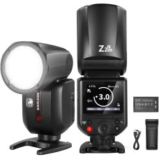 Вспышка NEEWER Z2PRO-C TTL 76 Дж с круглой головкой, АКБ 3000mAh для Canon совместим с Godox