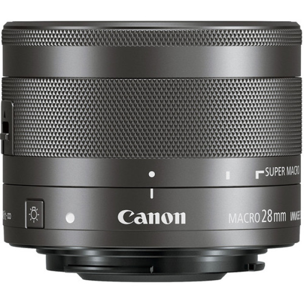 Объектив Canon EF-M 28mm F3.5 Macro IS STM built-in LED