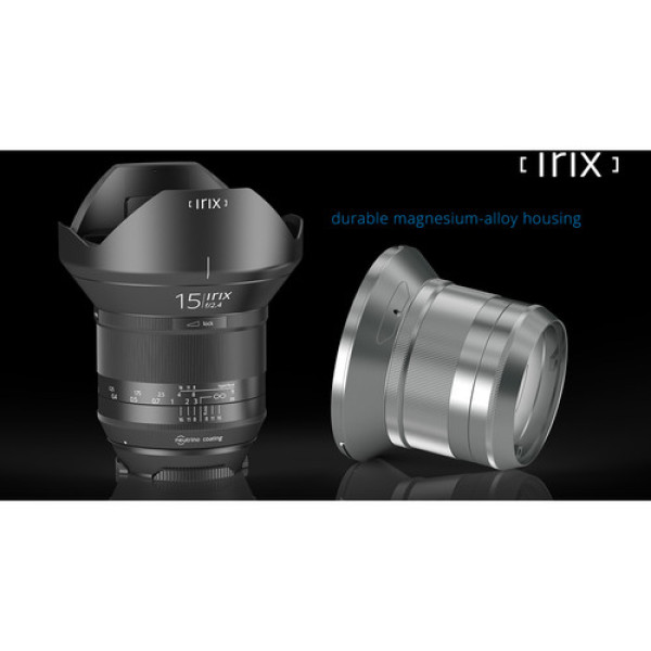 Объектив IRIX 15mm f/2.4 Blackstone Lens for Nikon F (IL-15BS-NF)
