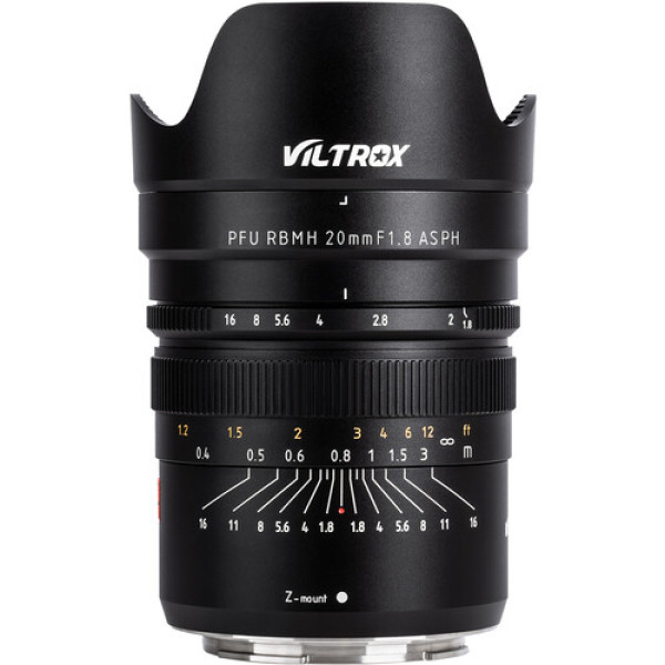 Объектив Viltrox PFU RBMH 20mm F1.8 ASPH (Z-mount)