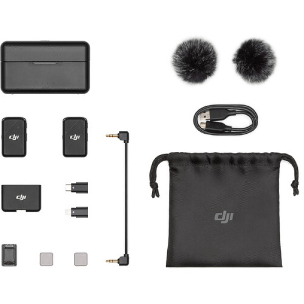 Мікрофонна система DJI Mic для 2 персон для Camera & Smartphone (DJI MIC2) (701096) (CP.RN.00000197.04)