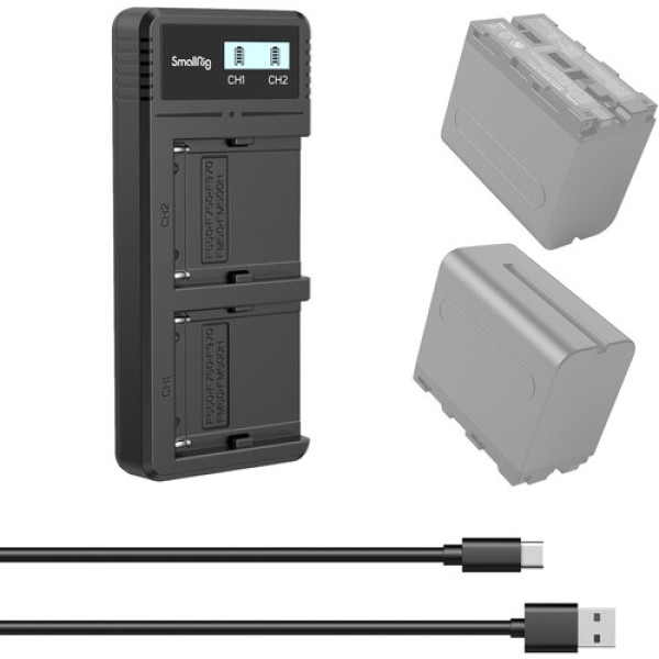 Зарядное устройство SmallRig NP-F970 Camera Battery Charger