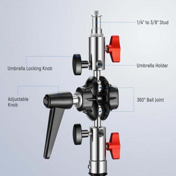 Адаптер Neewer UA020 Heavy Duty Light Stand Head Adapter (UA020)