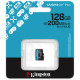 Карта пам'яті microSDXC (UHS-1 U3) Kingston Canvas Go! Plus 128Gb class 10 A2 V30 (R200MB/s)