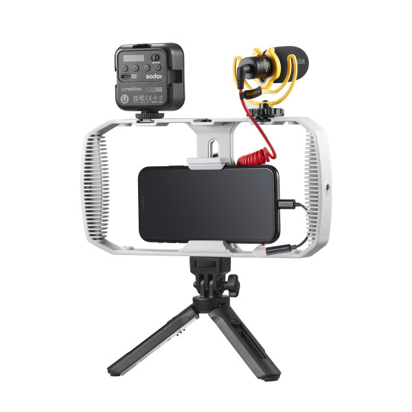 Набір для води Godox Vlogging Kit with LED6R LED Light (Lightning)