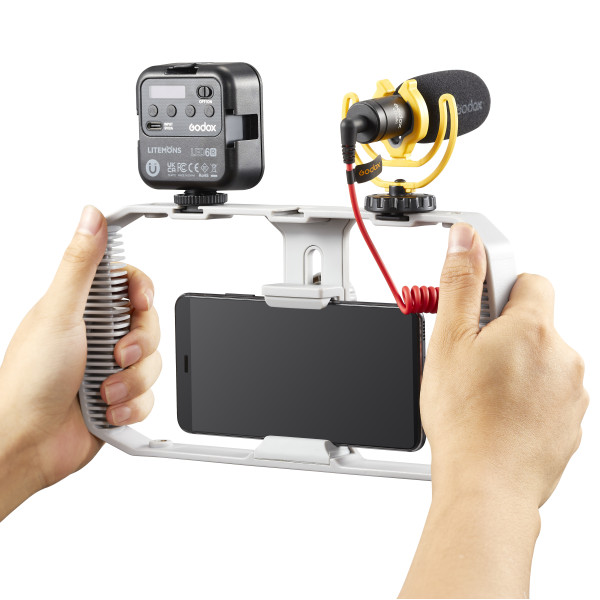 Набір для води Godox Vlogging Kit with LED6R LED Light (Lightning)