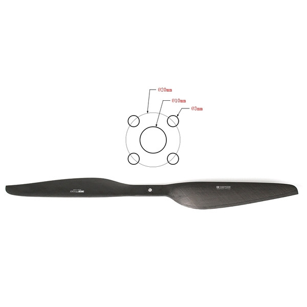 Пропеллеры карбоновые T-Motor P 30x10 (2шт)