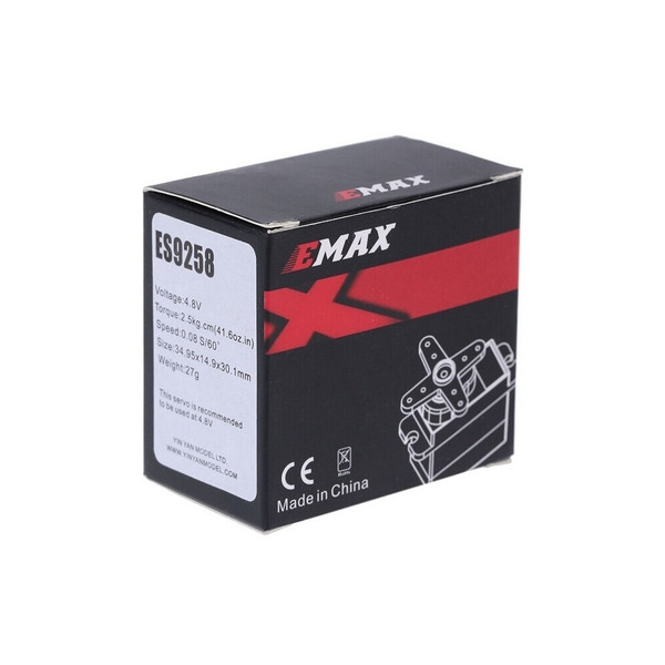 Сервопривод Emax ES9258 25г 2.5кг/0.08сек цифровой