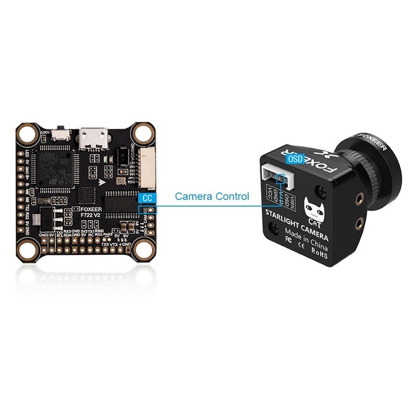 Камера FPV Foxeer Cat 3 Mini 1/3" 1200TVL M12 L2.1 (чорний)