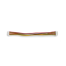 50 шт - Кабель силиконовый Micro JST SH1.0 F 8pin - Micro JST SH1.0 F 8pin 32AWG (100 мм)
