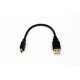 Кабель USB A do mini-B 6 дюймов