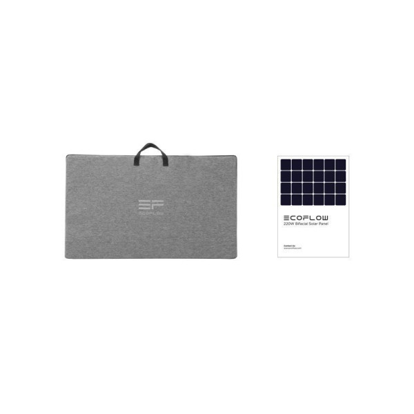 Солнечная панель EcoFlow 220W Bifacial Portable Solar Panel