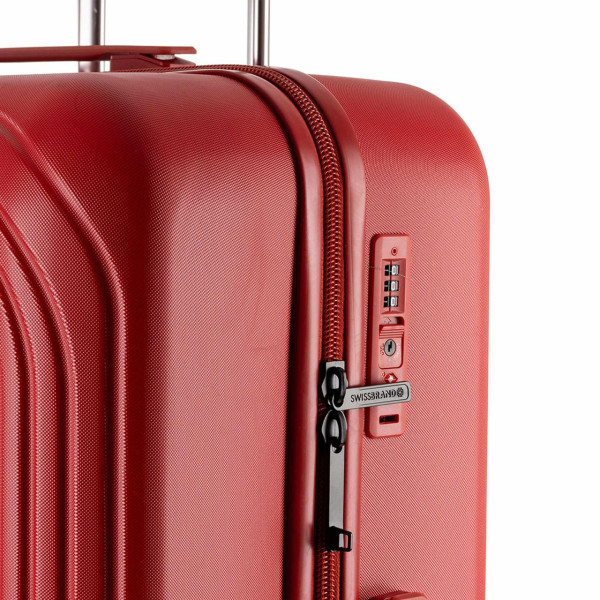Чемодан Swissbrand London (S) червоний (SWB_LHLON201S)