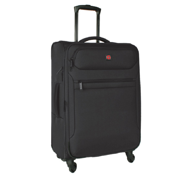 Чемодан Swissbrand Hamilton (L) чорний (SWB_LLHAM001L)