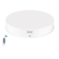 Предметный стол поворотный 30см с пультом белый для фото-видеосъемки Puluz PU3131W