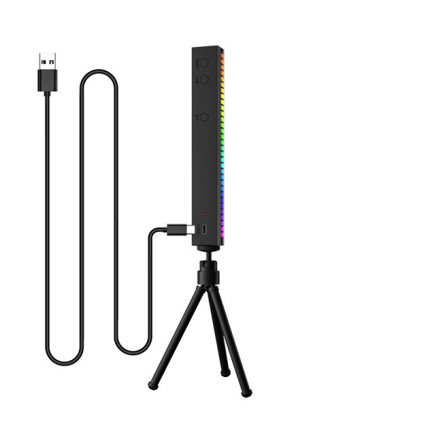 Панель RGB ритм лампа на штативе 20см 5Вт 500мАгод Puluz TBD0601886102