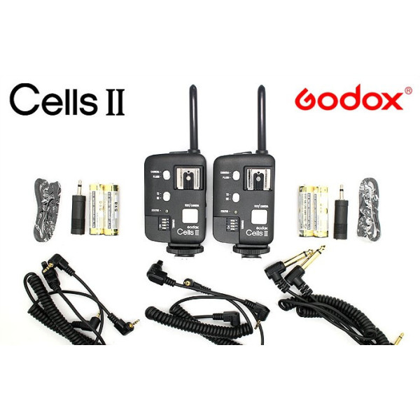 Трансмитер Godox Cells II-С Transceiver x (2 шт) для Canon (CELLS IIC)