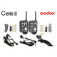 Трансмитер Godox Cells II-С Transceiver x (2 шт) для Canon (CELLS IIC)