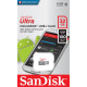 Карта пам'яті microSDHC (UHS-1) SanDisk Ultra 32 ГБ клас 10 A1 (100 Мбіт/с)