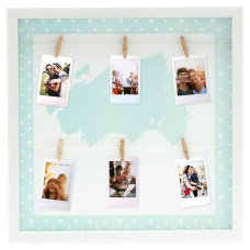 Фоторамка Fujifilm INSTAX DOT PEG FRAME Ice Blue (70100139077)