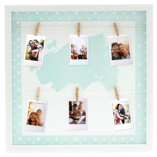 Фоторамка Fujifilm INSTAX DOT PEG FRAME Ice Blue (70100139077)