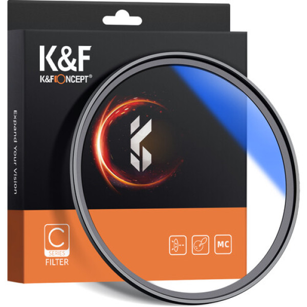 Светофильтр K&F Concept 52mm HMC UV Blue-Coated Japan Optics (KF01.1422)