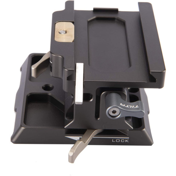 Опорная плита Tilta 15 мм LWS, тип I Tactical Gray