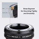 Адаптер K&F Concept для крепления объектива M42 к камере с креплением M4/3, M42-M4/3 IV PRO (KF06.504)