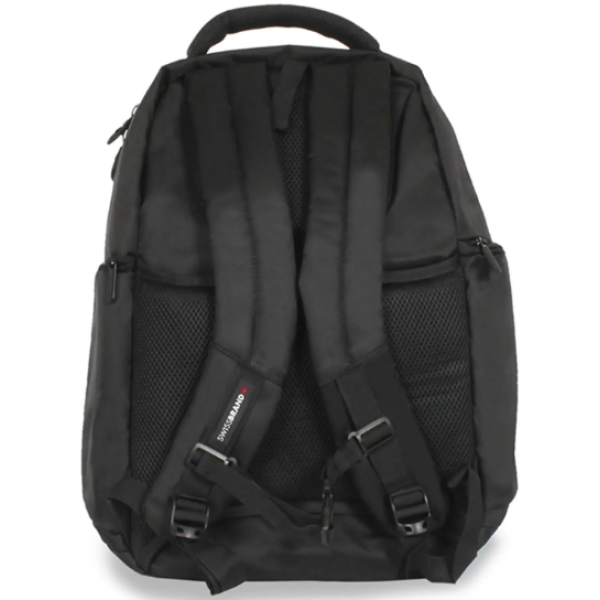 Міський рюкзак Swissbrand Wambley 19 чорний (SWB_S19BEWEM001U)