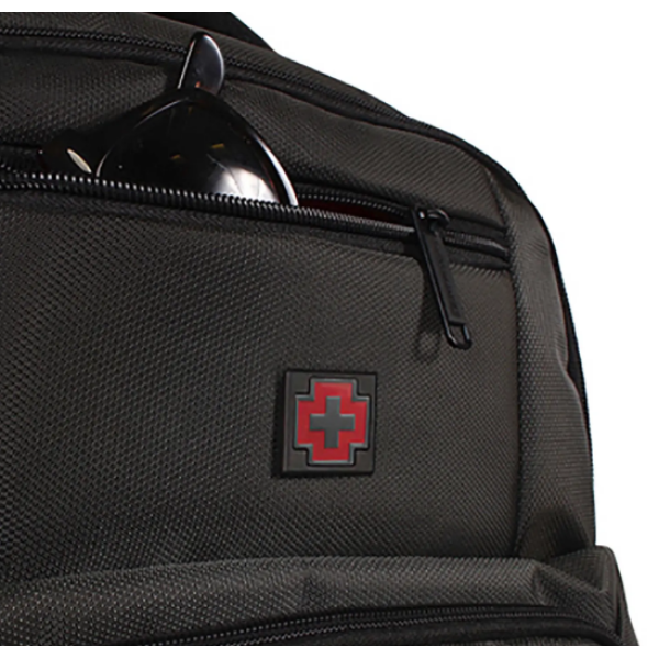 Міський рюкзак Swissbrand Wambley 19 чорний (SWB_S19BEWEM001U)