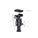 Штатив SmallRig Aluminum Mini Tripod VT-20