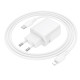 Сетевое зарядное устройство BOROFONE BN28 Fuente single port PD30W charger (EU) White