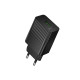 Сетевое зарядное устройство BOROFONE BAS72A Source single port QC3.0 charger Black