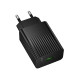 Сетевое зарядное устройство BOROFONE BAS72A Source single port QC3.0 charger Black