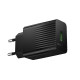 Сетевое зарядное устройство BOROFONE BAS72A Source single port QC3.0 charger Black