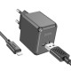 Сетевое зарядное устройство с кабелем HOCO CS11A Ocean single port charger set(iP) Black