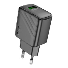 Сетевое зарядное устройство HOCO CS21A Rich single port QC3.0 charger Black