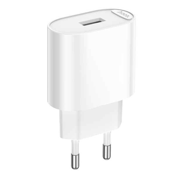 Сетевое зарядное устройство HOCO C109A(10.5W) Fighter single port charger White
