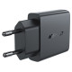 Сетевое зарядное устройство ACEFAST A65 PD20W GaN single USB-C ultra-thin charger Black