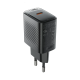 Сетевое зарядное устройство ACEFAST A104 PD25W GaN single USB-C charger Black