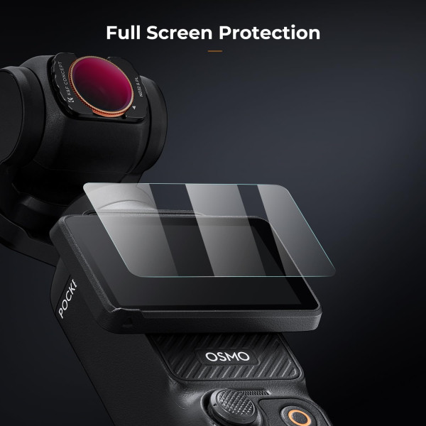 Комплект магнитных светофильтров K&F Concept для DJI Osmo Pocket 3 Creator Combo ND&PL Filters, ND8&L + ND16&PL + ND32&PL + ND64&PL Nano-coated (SKU.2092)