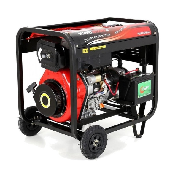 Генератор 6,5 kW 12/230 V KWD6500J KD122 Kraft&Dele
